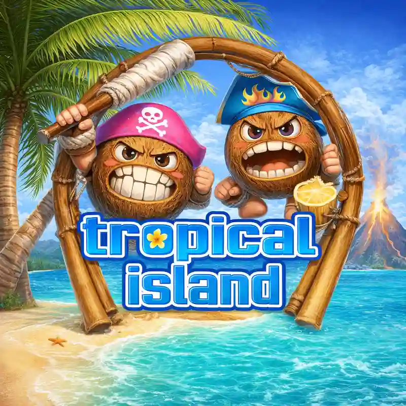 New Tropical Island slot game interface at 23phwin